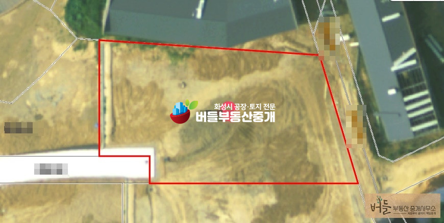 경기 화성만세구 장안면 사랑리 300평건축가능 네모반듯한토지 8m진입도로 토목공사완료 매매 매물번호 10002 사진 2