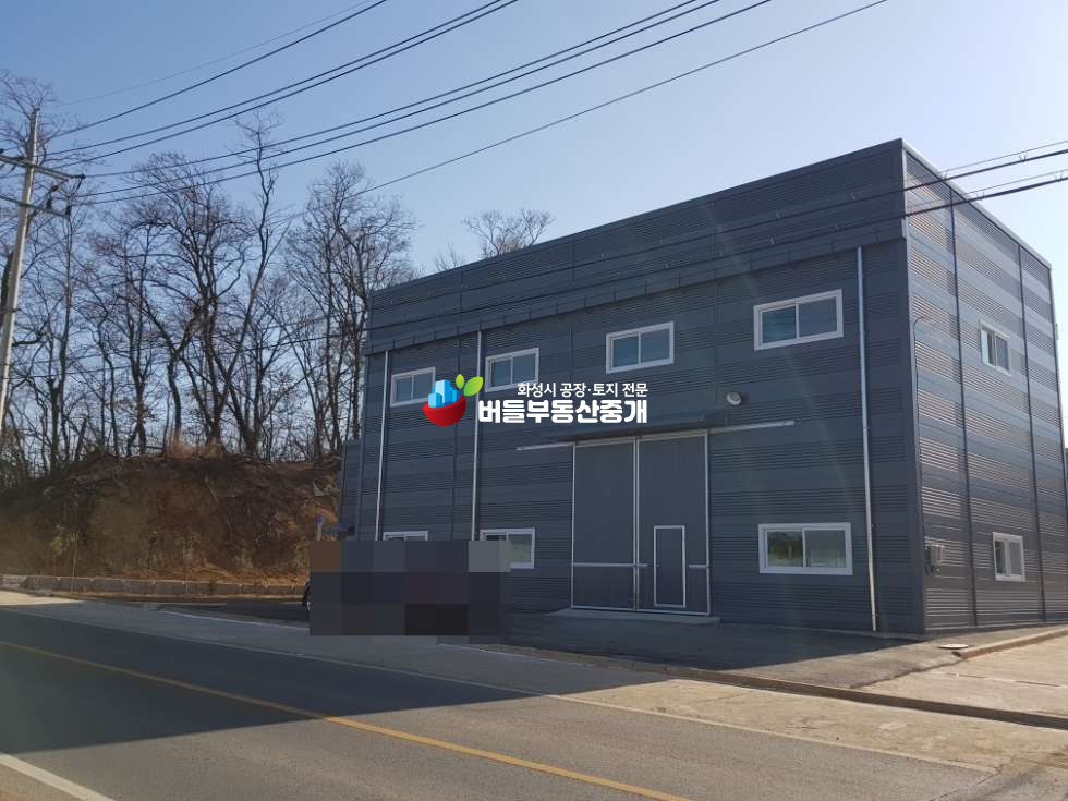 경기 화성만세구 마도면 청원리 화성공장 2차선도로변 공장임대60평 신축공장 월세 매물번호 10029 사진 1