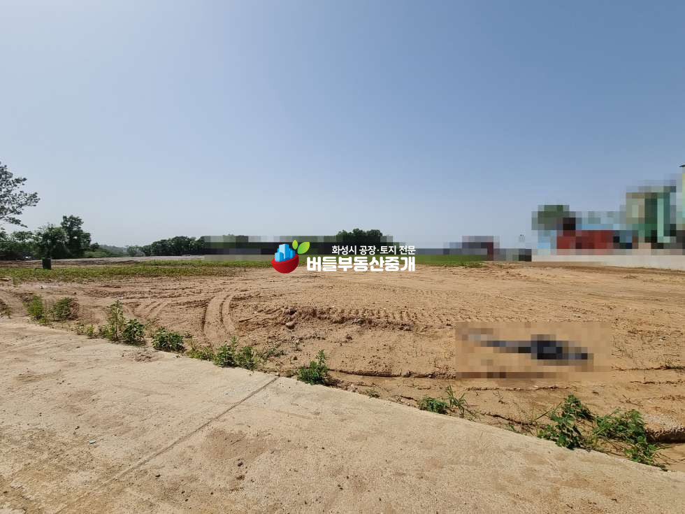 경기 화성만세구 우정읍 멱우리 단독 )320평 건축가능한 허가완료 부지매매 매매 매물번호 10099 사진 1
