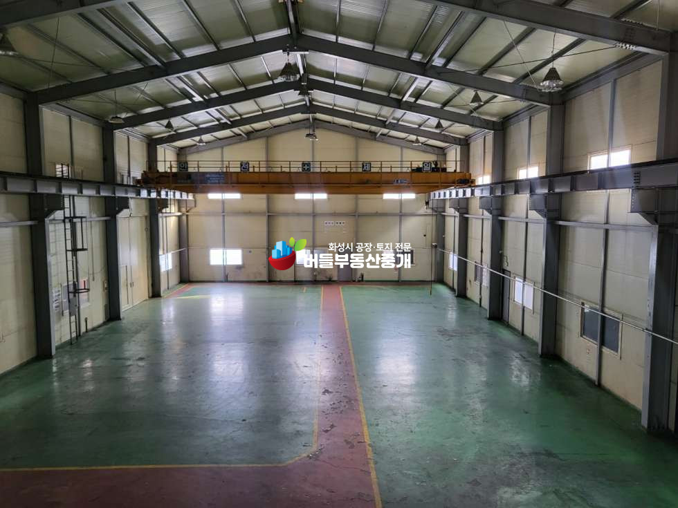 경기 화성만세구 송산면 사강리 송산 230평 고전력고장임대 송산 호이스트2.8톤 고전력290kw공장임대 2층사무실약40평 월세 매물번호 10168 사진 2