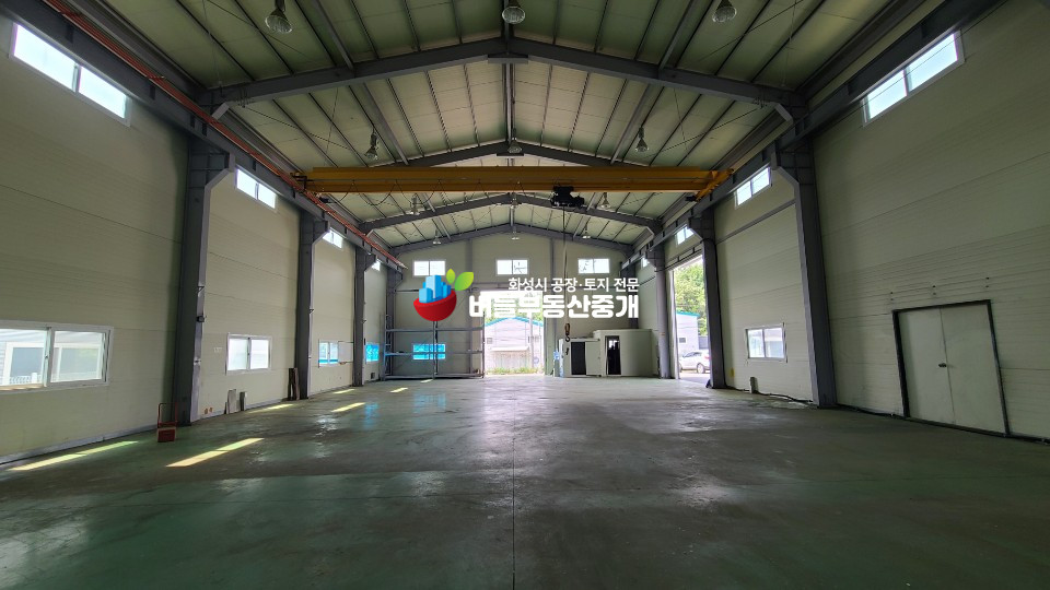 경기 화성만세구 장안면 수촌리 화성120평 시세보다저렴한공장임대 호이스트3톤, 고전력95kw 월세 매물번호 10179 사진 5
